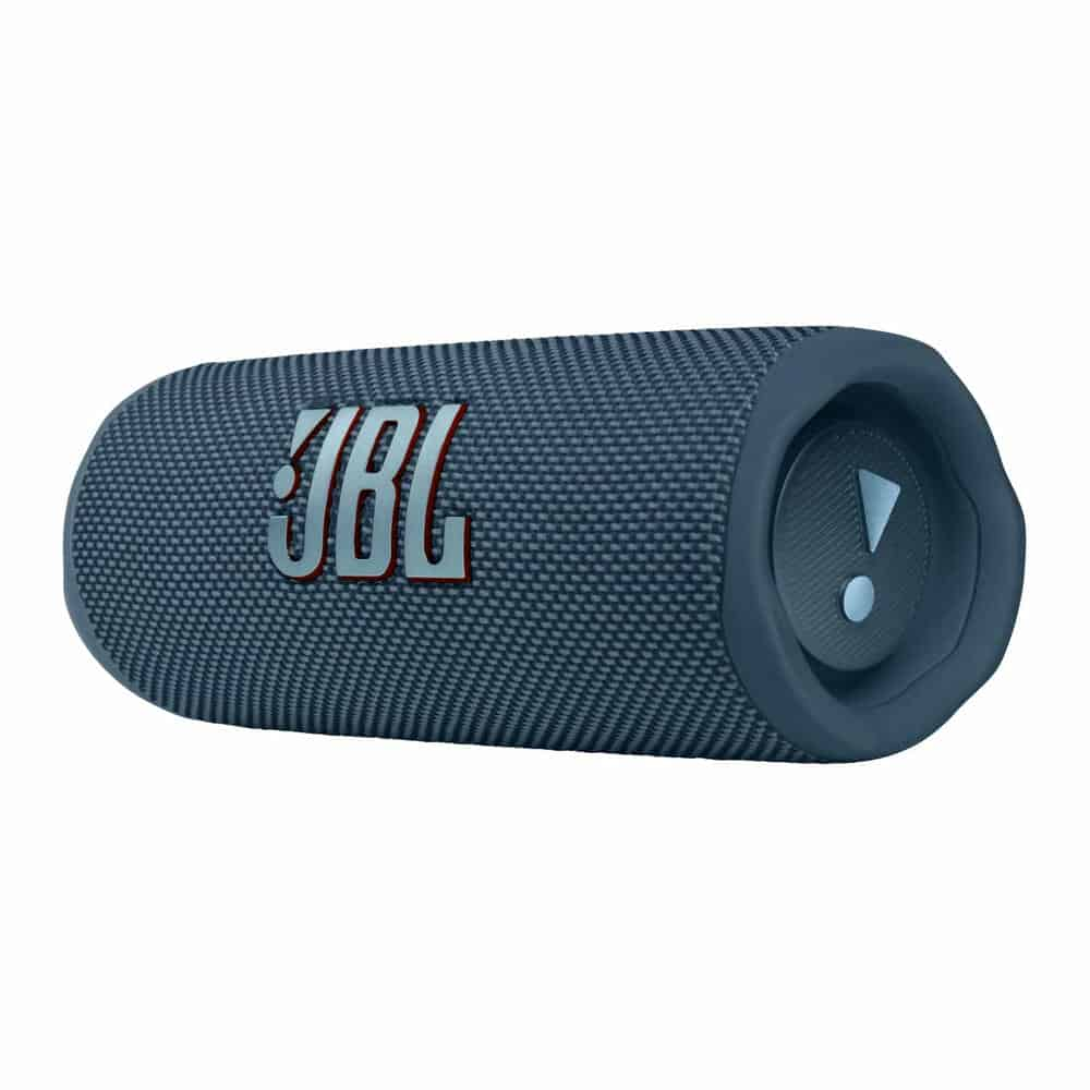 (image for) JBL Flip 6 Waterproof Rugged Portable Bluetooth 2-Way Speaker 12Hrs Playtime Blue